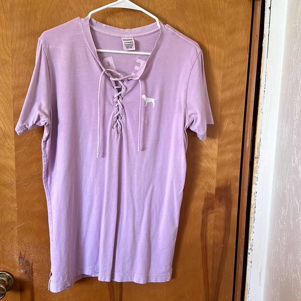 Light purple shirt from Victoria Secret•PINK